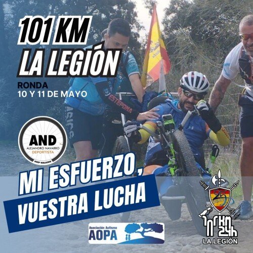 Alejandro Navarro, ejemplo de superación: primera persona con un 92% de discapacidad que participará en los 101 KM de Ronda - WhatsApp Image 2025 05 09 at 12.36.48 Alejandro Navarro, ejemplo de superación: primera persona con un 92% de discapacidad que participará en los 101 KM de Ronda - WhatsApp Image 2025 05 09 at 12.36.48