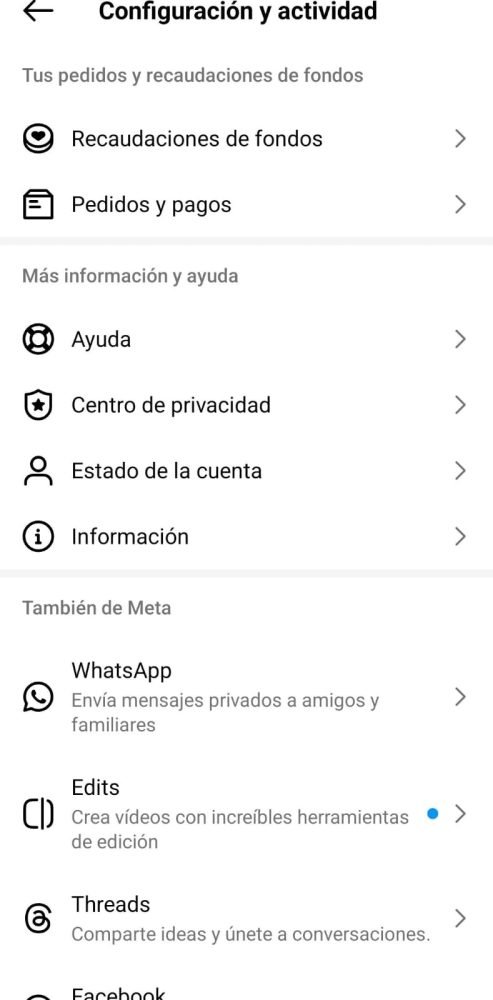Meta empezará a usar tus datos personales este 27 de mayo para entrenar su IA: así puedes evitarlo - centro privacidad instagram Meta empezará a usar tus datos personales este 27 de mayo para entrenar su IA: así puedes evitarlo - centro privacidad instagram