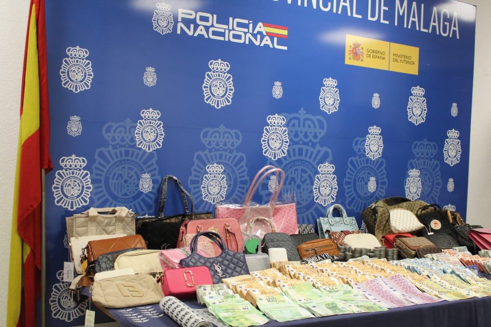 Golpe a los ‘influencers del mercado negro’: desmantelan una red de ropa falsificada en Málaga - operacion exilium coyote 2 Operación Exilium Coyote. Policía Nacional