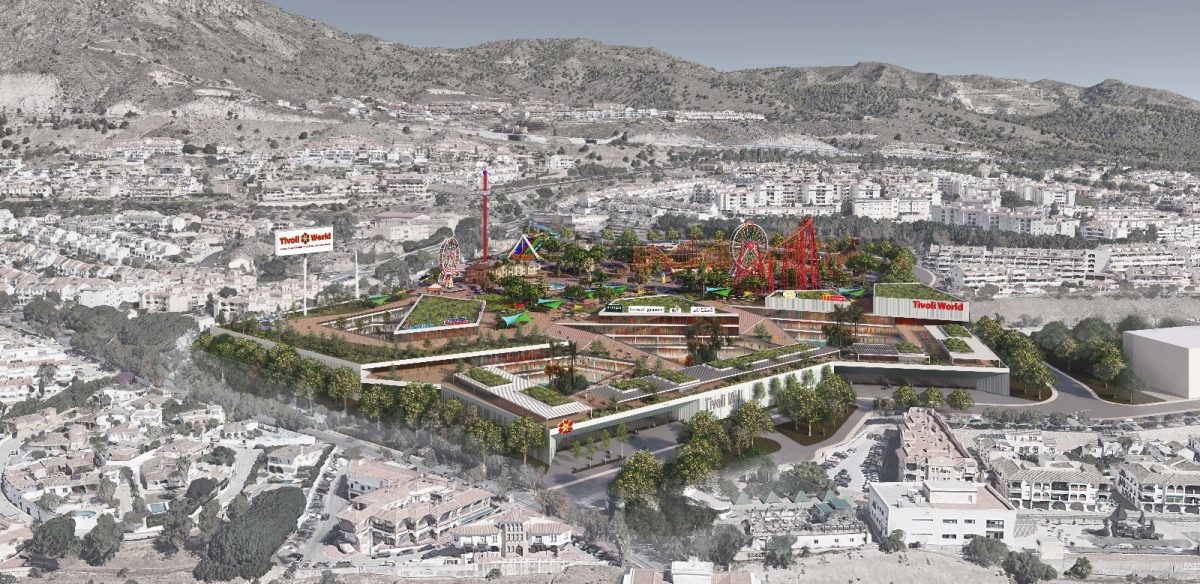«Salvemos Tívoli»: recogen firmas contra el macrocentro comercial en el antiguo parque de atracciones - Infografia Tivoli World Infografía Tivoli World Benalmádena