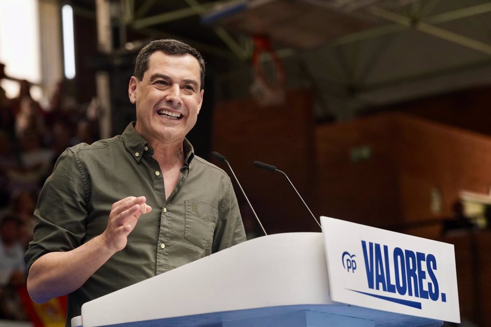 Juanma Moreno revalidaría la mayoría absoluta en Andalucía, según GAD3 - Juanma Moreno Juanma Moreno