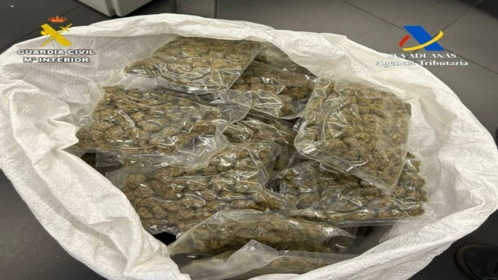 Detenido en Fuengirola tras recibir un paquete con marihuana procedente de Tailandia - marihuana incautada 1 Detenido en Fuengirola tras recibir un paquete con marihuana procedente de Tailandia - marihuana incautada 1