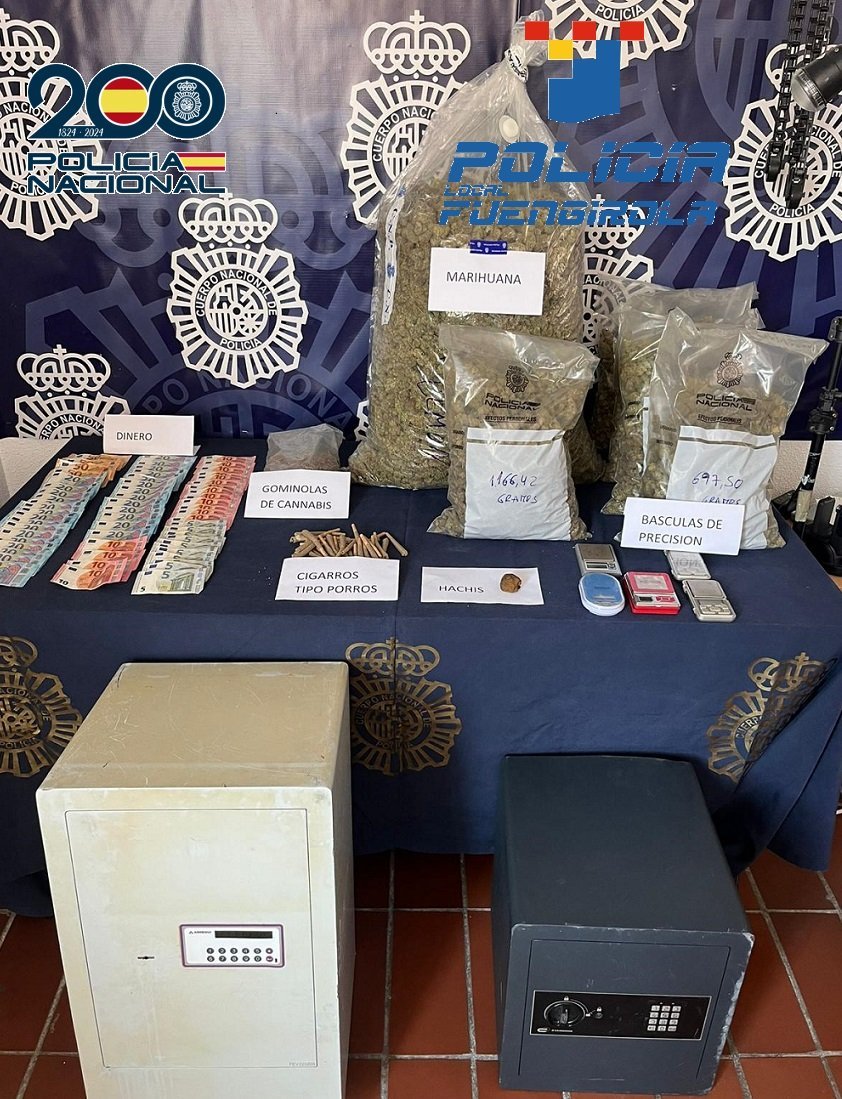 Desmantelado un club de fumadores de cannabis en Fuengirola que operaba como punto de venta ilegal - 20250707 foto club 2 Desmantelado un club de fumadores de cannabis en Fuengirola que operaba como punto de venta ilegal - 20250707 foto club 2