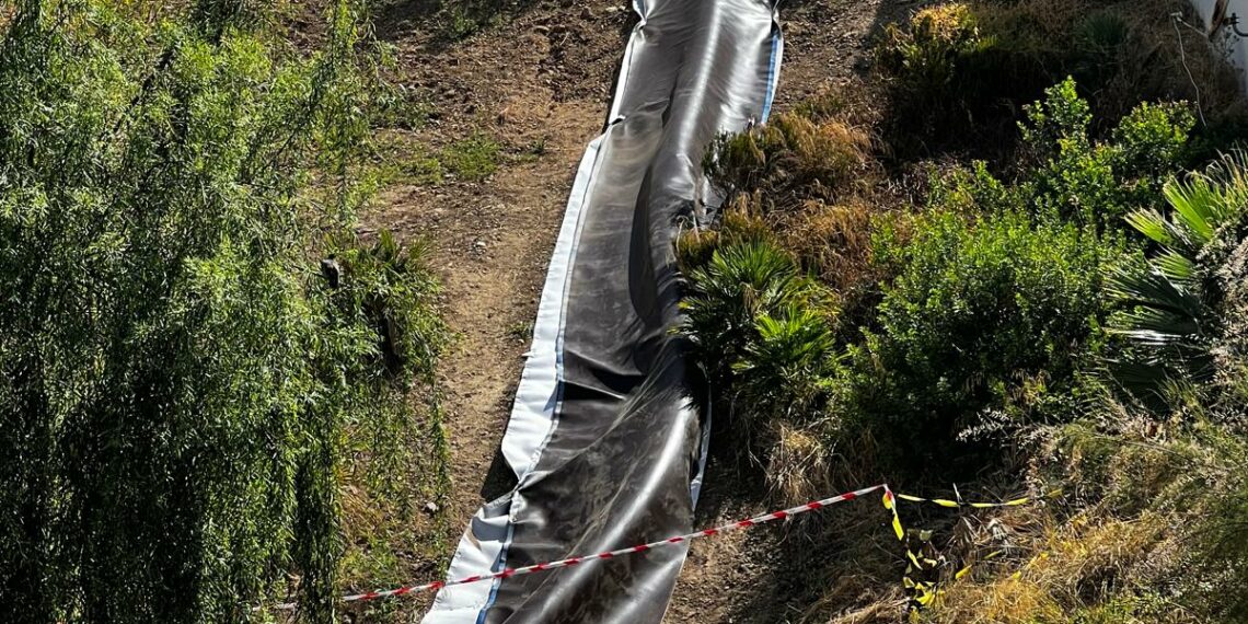Acosol finaliza con éxito la sustitución de un tramo crítico de la red de abastecimiento en alta en Benalmádena - IMG 8761 1140x570 1 Sustitución de un tramo crítico de la red de abastecimiento en alta en Benalmádena.