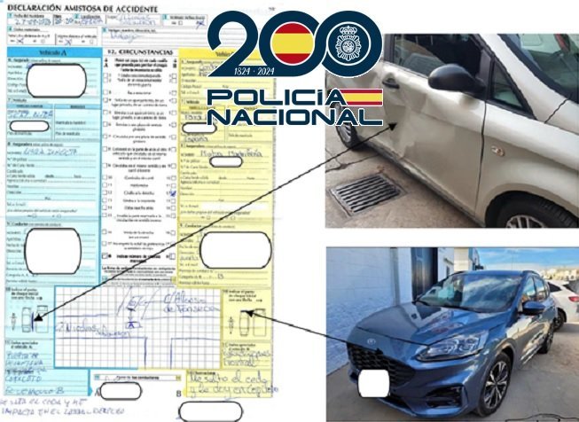 Cae una red organizada en Málaga que simulaba accidentes de tráfico para cobrar el seguro: 32 detenidos - Red Organizada accidentes malaga seguro Red Organizada accidentes malaga seguro