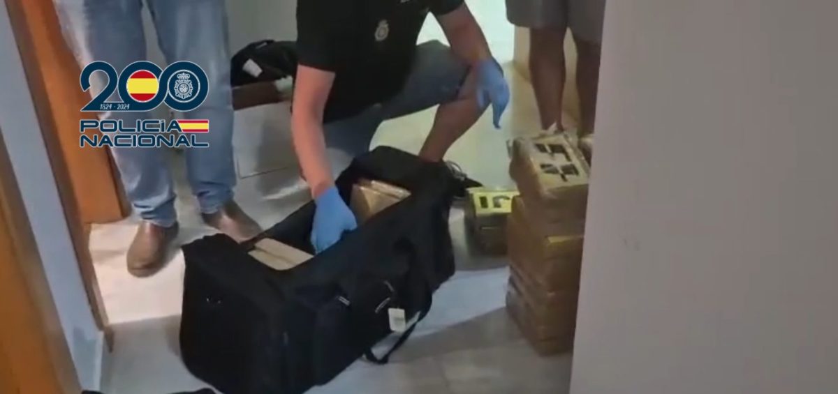 Desmantelada una ‘guardería’ de droga en Málaga con más de 280 kilos de cocaína - operacion green operacion green