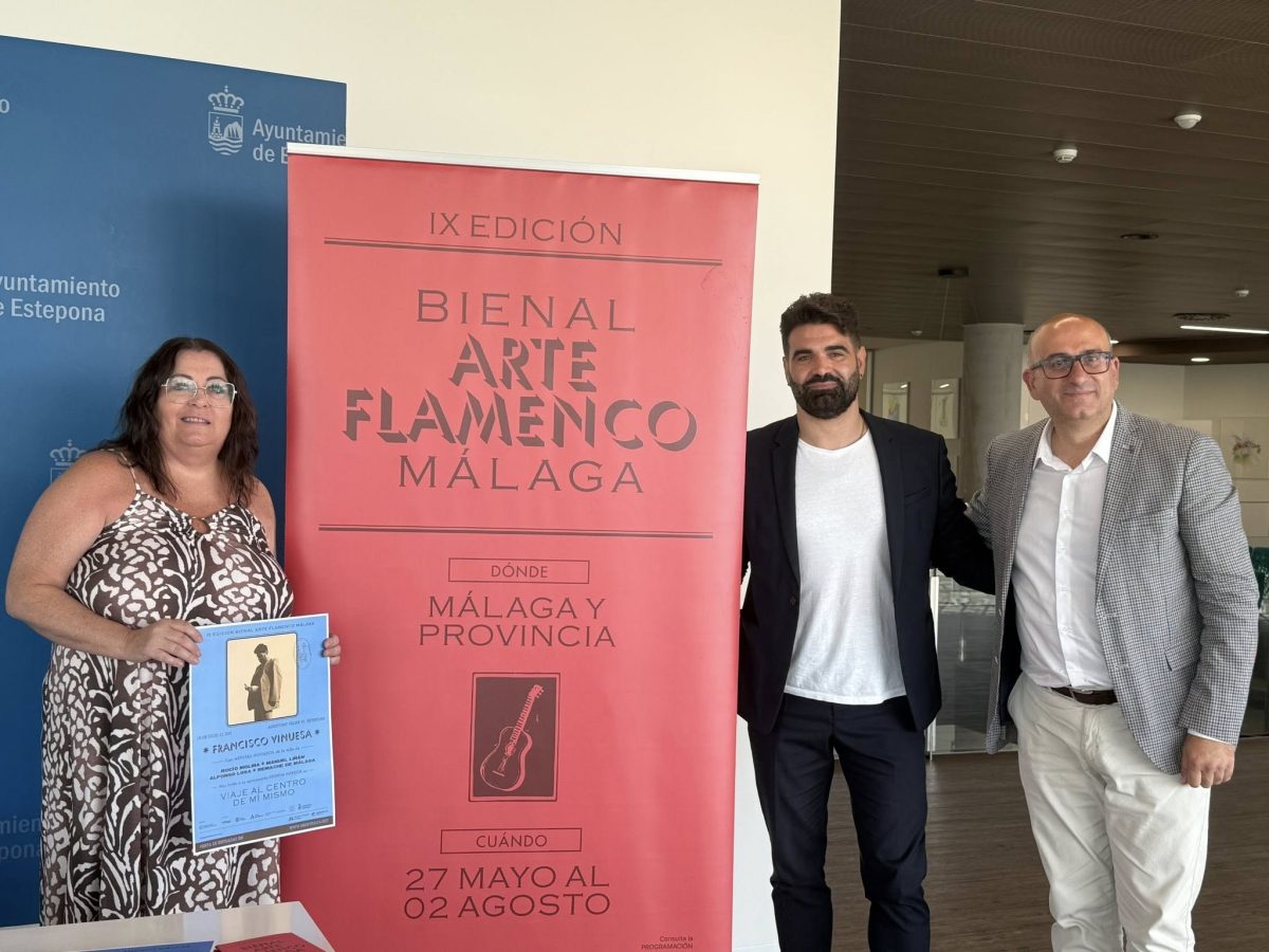 Francisco Vinuesa lleva su 'Viaje al centro de mí mismo' a la Bienal de Flamenco en Estepona - presentacion arte flamenco estepona francisco vinuesa presentacion arte flamenco estepona francisco vinuesa