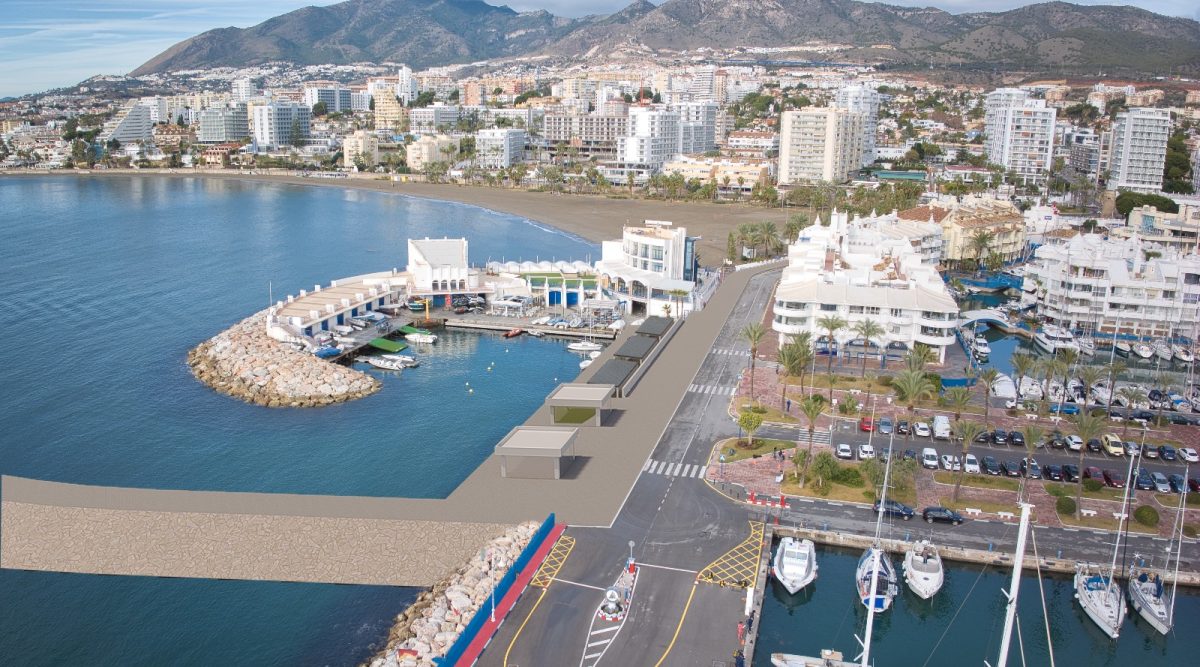 Benalmádena avanza hacia la peatonalización definitiva del Puerto - puerto deportivo benalmadena puerto deportivo benalmadena