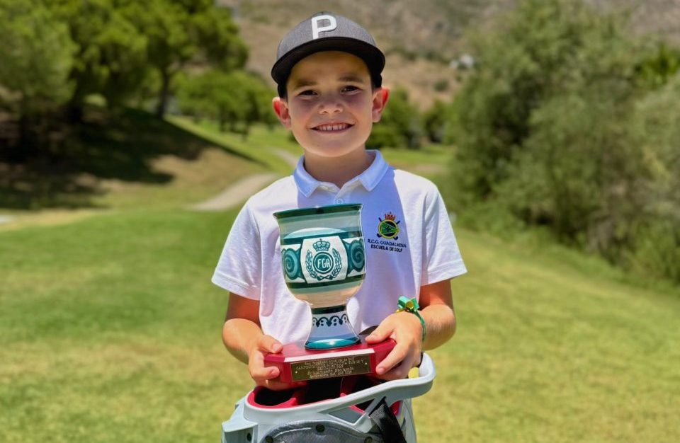 El ojeneto Sergio Rubiales, subcampeón de Andalucía Benjamín en Benalmádena Golf - sergio rubiales golf ojen e1752661929426 sergio rubiales golf ojen