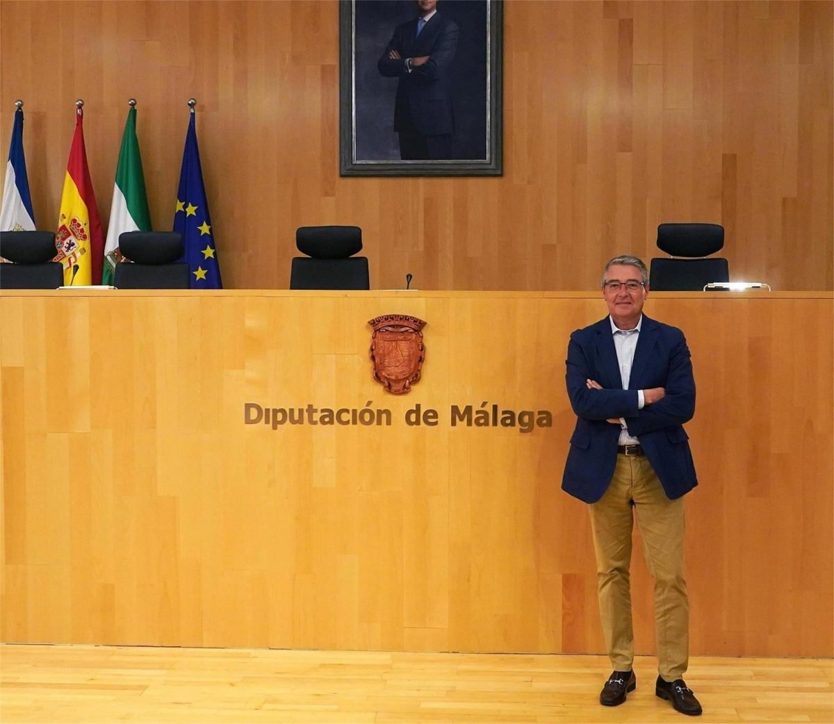 La Diputación de Málaga aprueba un presupuesto histórico de más de 500 millones para 2026 - Francisco Salado 1 El presidente de la Diputación de Málaga, Francisco Salado. - ALEX ZEA - EUROPA PRESS