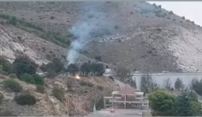 Incendio en la A-7 a su paso por Benalmádena - incendio a7 benalmadena incendio a7 benalmadena
