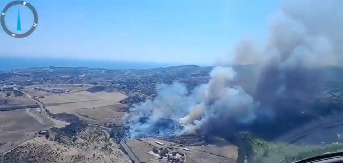 Declarado un incendio forestal en Mijas - incendio mijas incendio mijas
