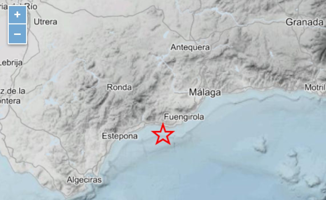 Un leve terremoto de 2,7 sacude Marbella sin causar daños ni alarma - terremoto marbella terremoto marbella
