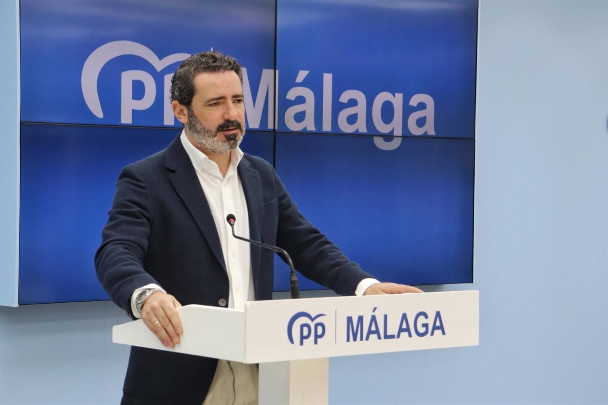 PP acusa a Sánchez y Montero de utilizar fondos públicos para "dar mítines del PSOE" en su visita a la capital - Jose Ramon Carmona PP Imagen de archivo del secretario general del PP de Málaga, José Ramón Carmona, en rueda de prensa.