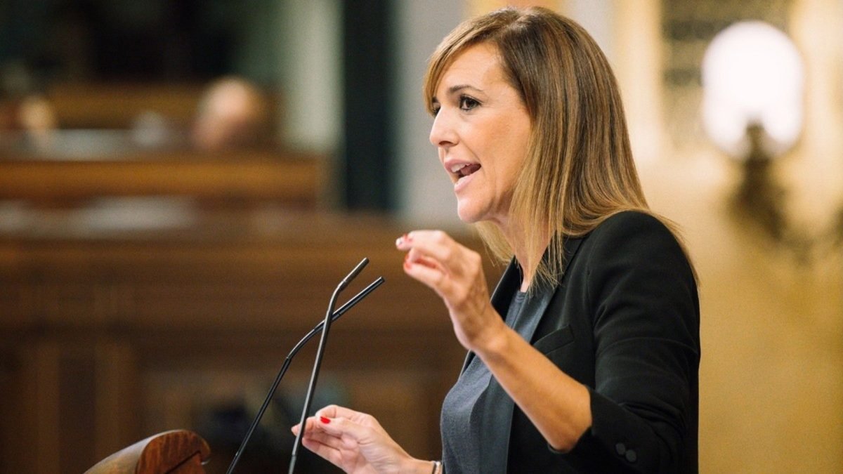 Vox pide derogar la normativa del registro de viajeros al "incumplir las normativas europeas" - Patricia Rueda La diputada de Vox por Málaga en el Congreso, Patricia Rueda.