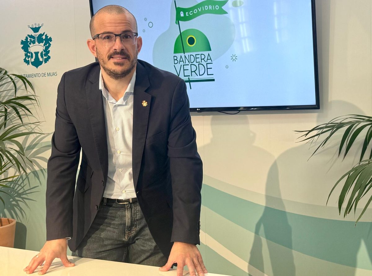 Mijas se alza con el primer puesto nacional en la campaña Banderas Verdes de Ecovidrio por su ejemplar compromiso con el reciclaje - Belmonte Banderas Verdes El concejal de Limpieza Viaria, Eloy Belmonte.
