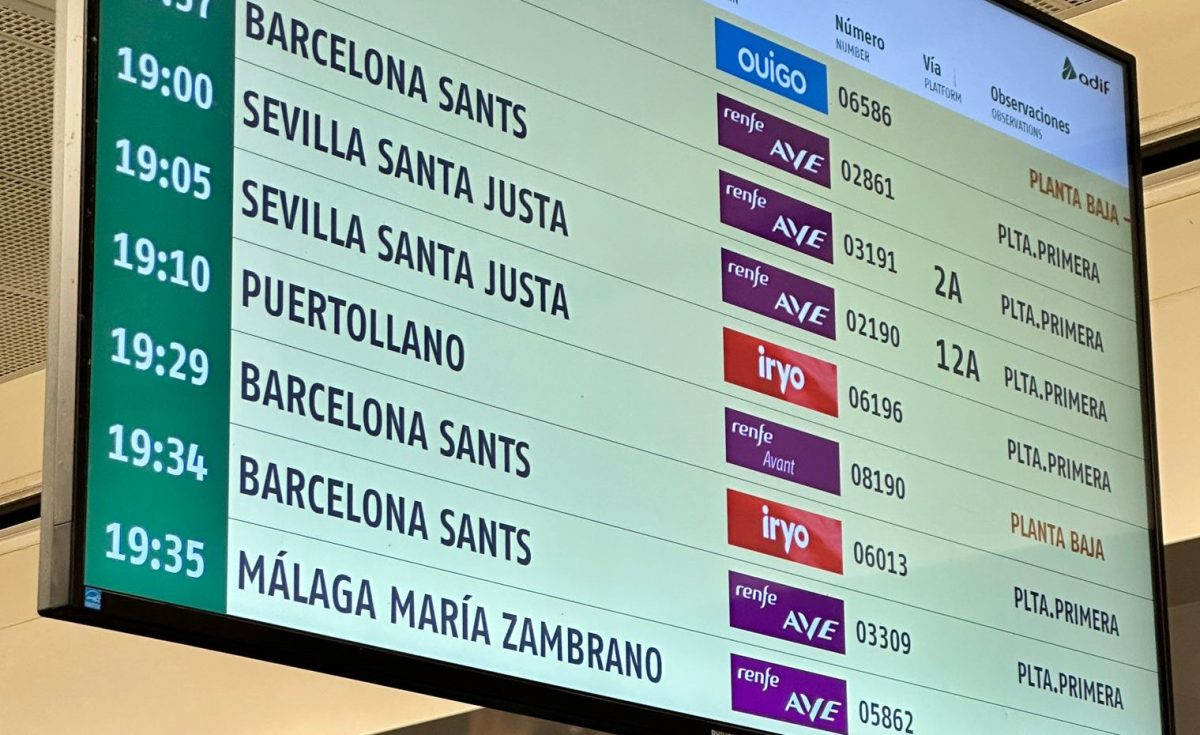 Incidencias con los trenes entre Madrid y Andalucía una vez más - Pantalla horizontal Incidencias con los trenes entre Madrid y Andalucía una vez más - Pantalla horizontal