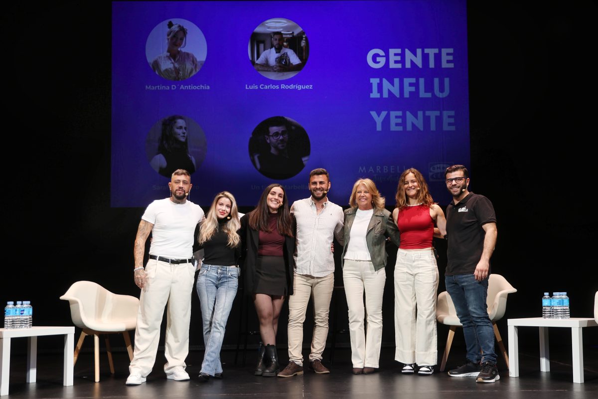 Marbella reúne a jóvenes y creadores locales en el I Foro ‘Gente Influyente’ - I Foro Gente Influyente I Foro ‘Gente Influyente’