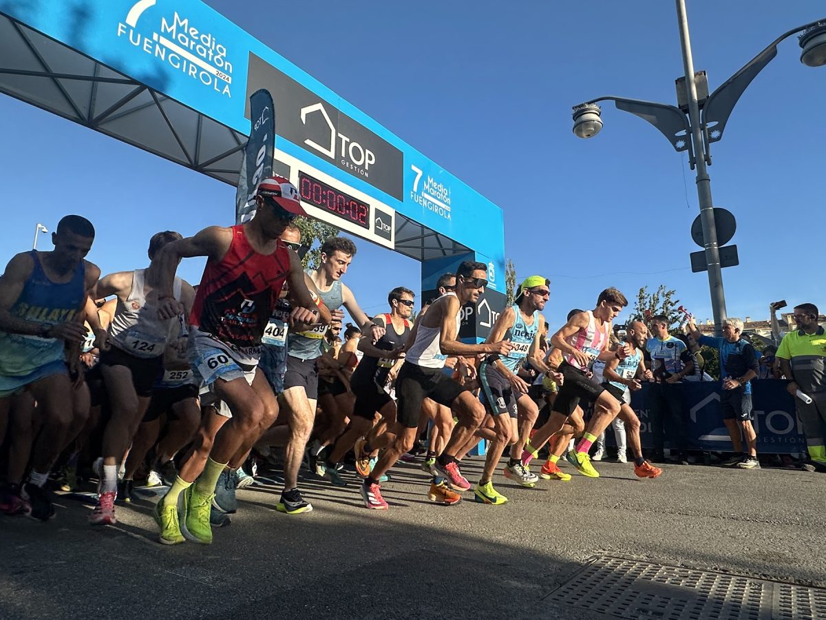 VIII Media Maratón Fuengirola: recorrido, horarios y todos los detalles de la gran cita deportiva del domingo - Imagen de la salida de la Media Maraton de Fuengirola en su edicion del pasado ano Imagen de la salida de la Media Maratón de Fuengirola en su edición del pasado año
