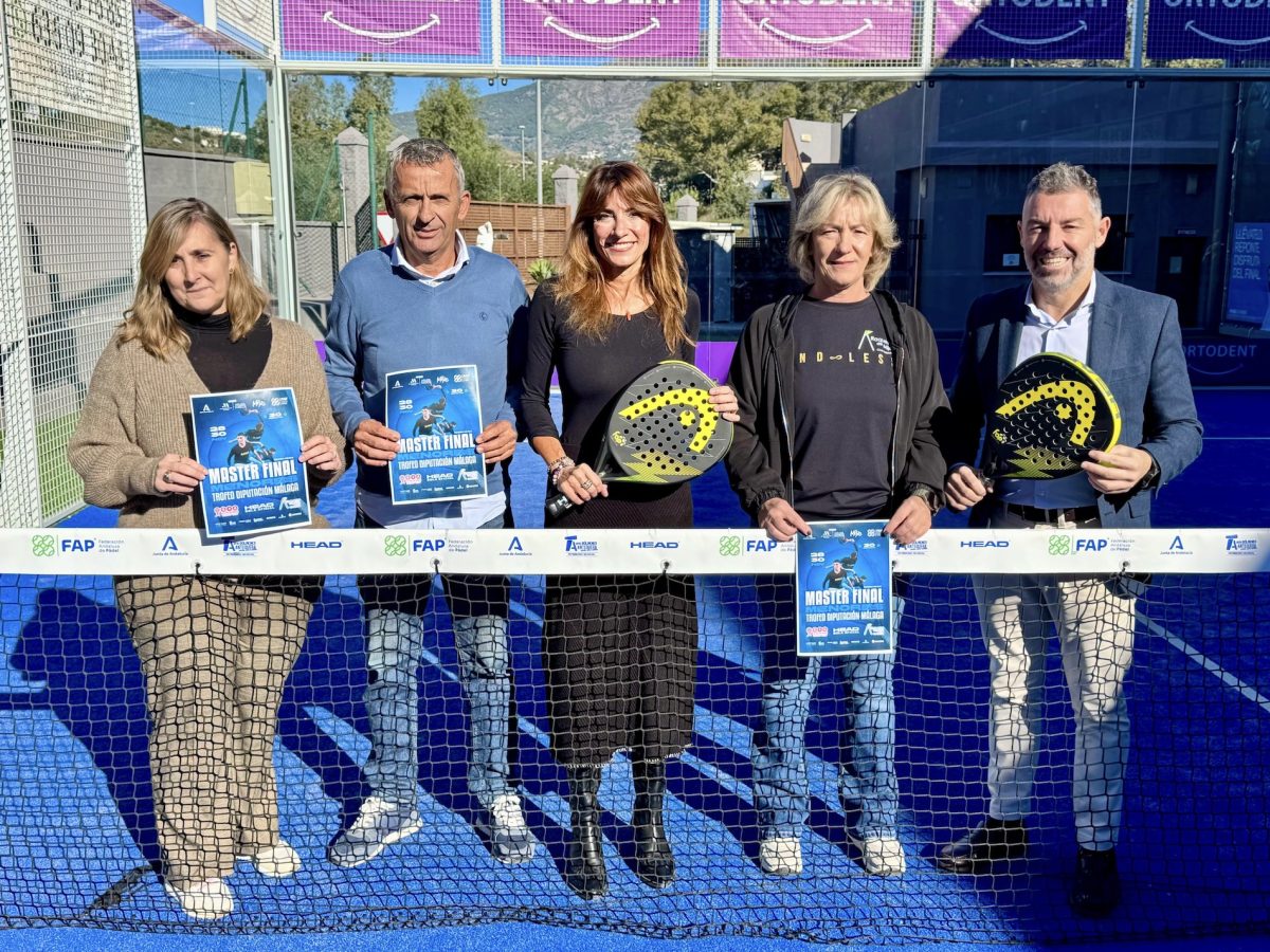 Las 160 mejores promesas del pádel andaluz se citan en Mijas: arranca el Máster Final de Menores - Presentacion master final padel Andalucia 4 Presentación máster final pádel Andalucía 4