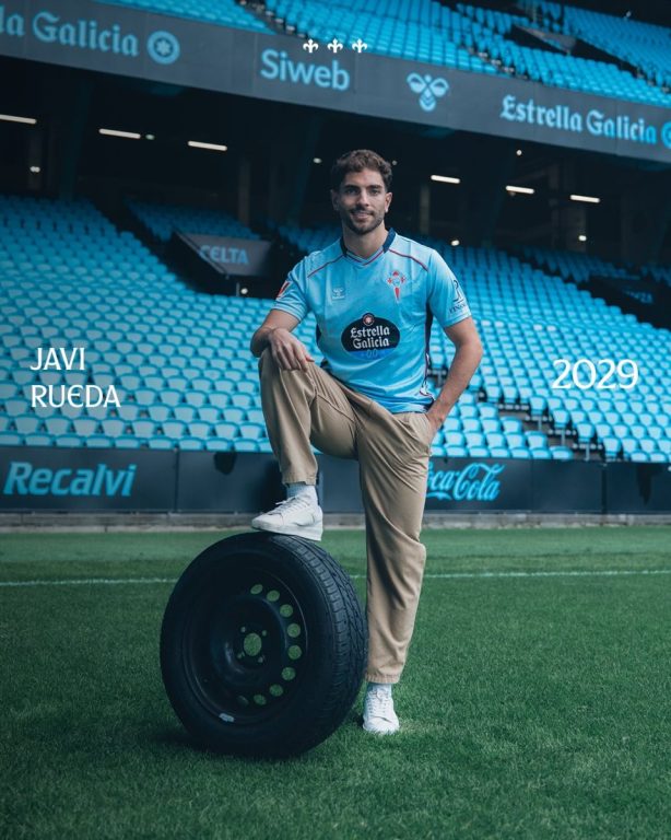 Oficial: el malagueño Javi Rueda renueva con el RC Celta hasta 2029 - javi rueda