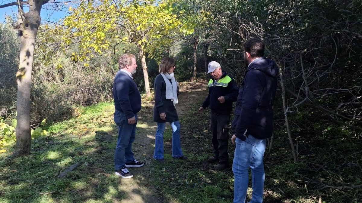 Manilva avanza en la recuperación del sendero natural de Calataraje - Manilva Sendero Calataraje Visita municipal al sendero de Calataraje