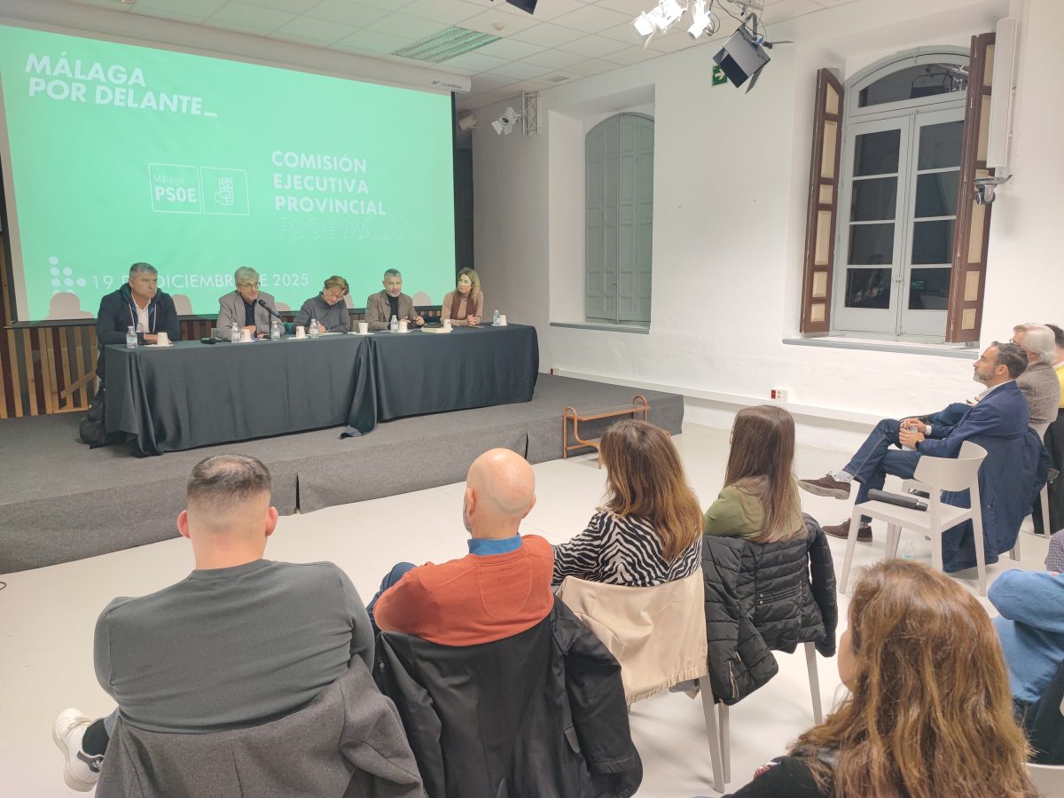 Ejecutiva del PSOE de Málaga marca hoja de ruta de 2026 con medidas feministas y municipales - PSOE Malaga Reunión de la Ejecutiva del PSOE de Málaga