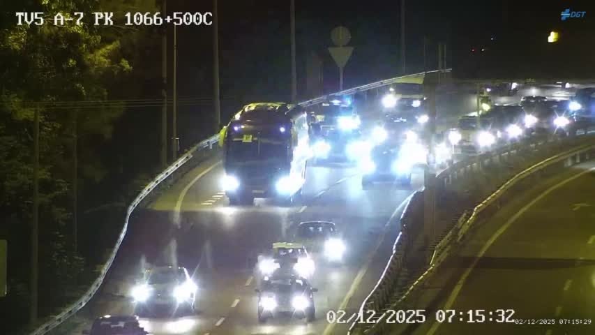 Un motorista herido tras un accidente en la A-7 a la altura de Estepona - atasco a7 estepona accidente moto atasco a7 estepona accidente moto