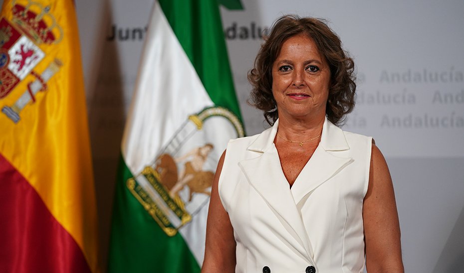 La Junta de Andalucía refuerza su apuesta por la economía circular en la gestión de residuos desde Estepona - Catalina Garcia consejera Medioambiente Sostenibilidad