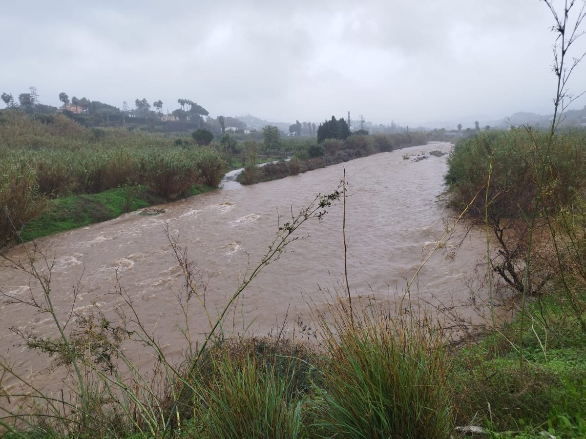 La Costa del Sol, en aviso rojo por lluvia - Rio Castor Río Castor