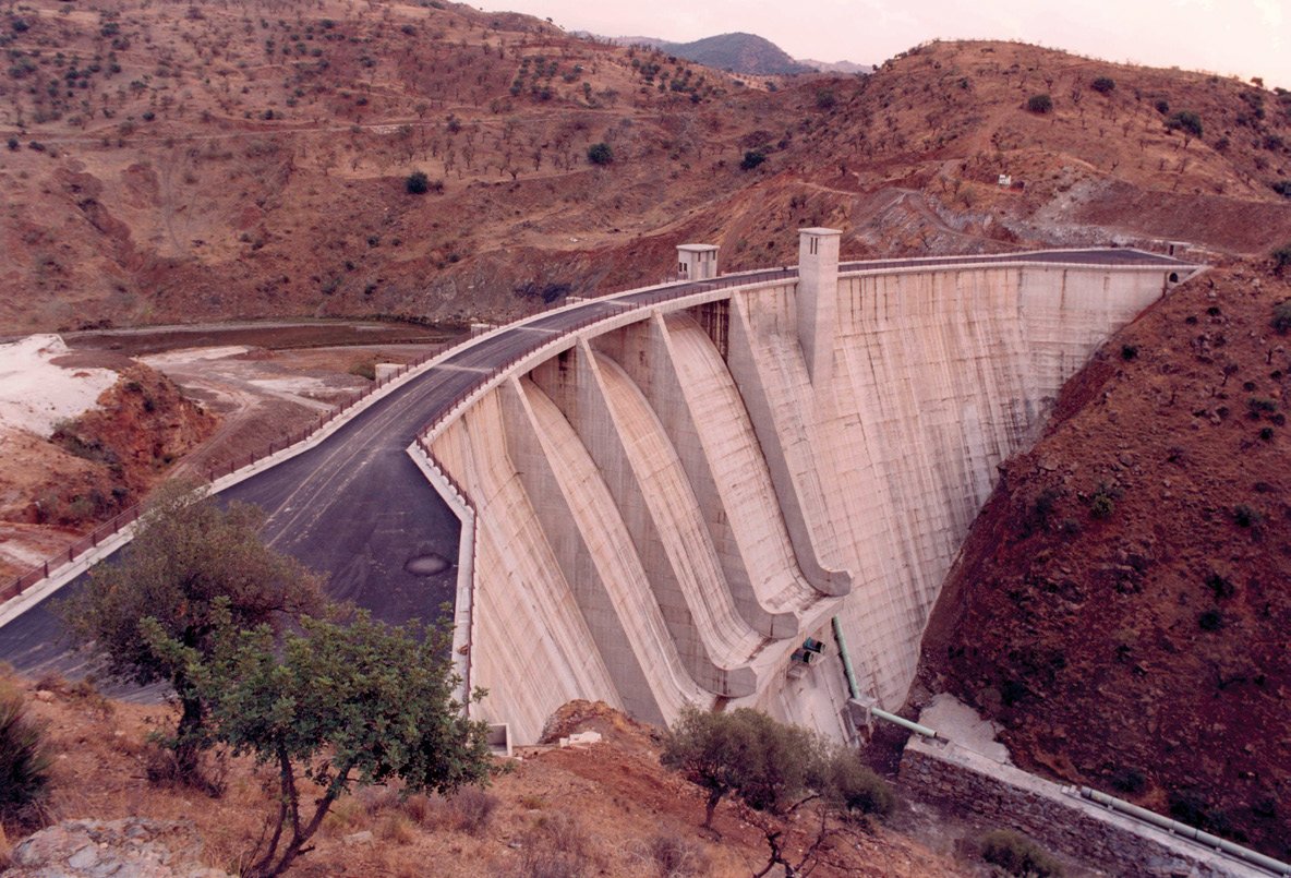 Apertura controlada en Casasola: subirá el caudal del río Campanillas durante todo el día - embalse casasola almogia malaga embalse casasola almogia malaga