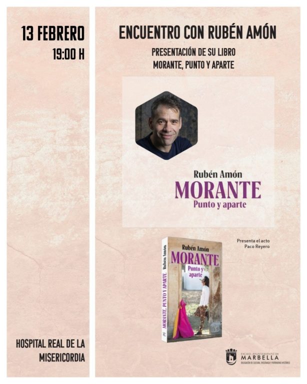 Rubén Amón presentará su libro 'Morante, punto y aparte' en Marbella este viernes - 13 feb ruben amon 1 Rubén Amón presentará su libro 'Morante, punto y aparte' en Marbella este viernes - 13 feb ruben amon 1