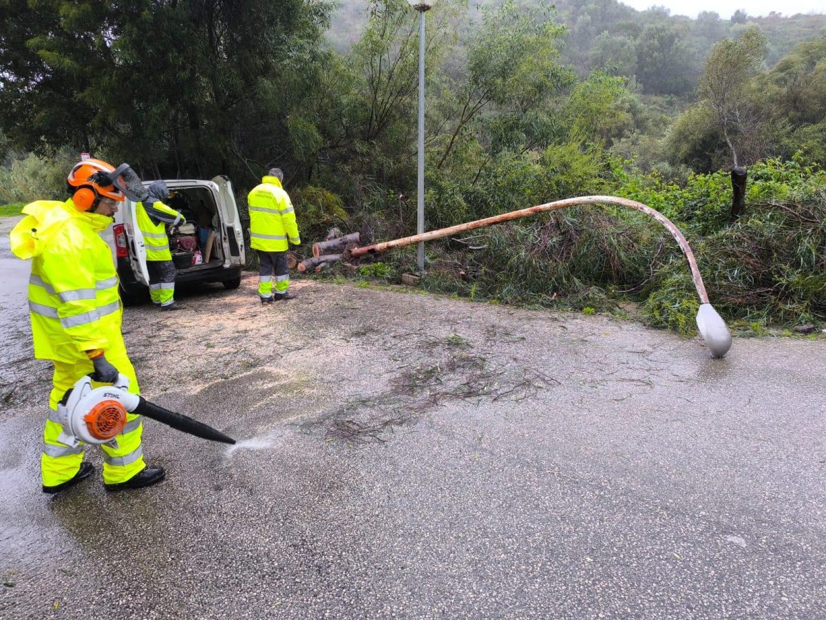 Mijas activa el plan territorial de emergencia en prealerta por los avisos meteorológicos - Archivo Temporal final enero 2026 temporal