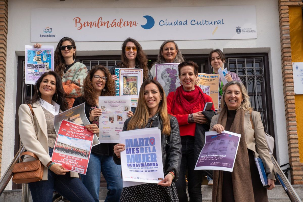 Benalmádena dedica todo marzo a la igualdad con una amplia programación por el Día Internacional de la Mujer - Benalmadena Dia Mujer Presentación de la programación de marzo