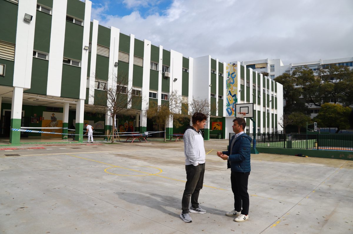 Marbella inicia la remodelación exterior del CEIP Santa Teresa para reforzar su seguridad y conservación - IMG 7351 CEIP Santa Teresa
