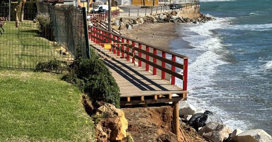 Mijas iniciará la próxima semana la reparación del tramo de la Senda Litoral derribado por los temporales - Inicio trabajo tramo Senda Litoral 4 e1772187830309 Mijas iniciará la próxima semana la reparación del tramo de la Senda Litoral derribado por los temporales - Inicio trabajo tramo Senda Litoral 4 e1772187830309