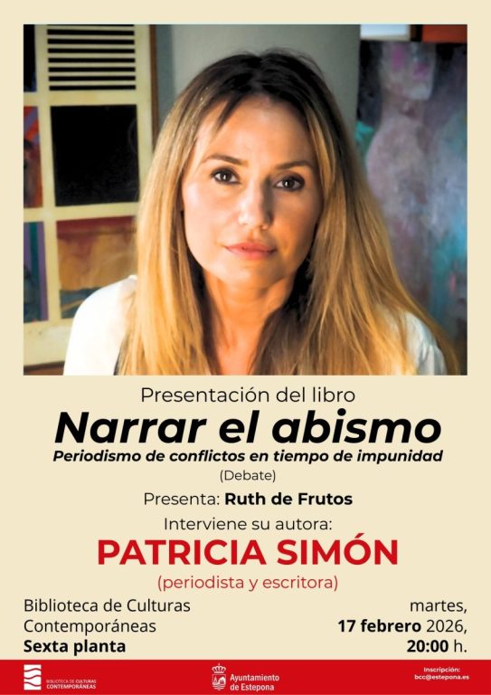 La periodista Patricia Simón presenta en Estepona su libro 'Narrar el Abismo' - Presentacion Libro Narrar el Abismo Patricia Simon 1 La periodista Patricia Simón presenta en Estepona su libro 'Narrar el Abismo' - Presentacion Libro Narrar el Abismo Patricia Simon 1