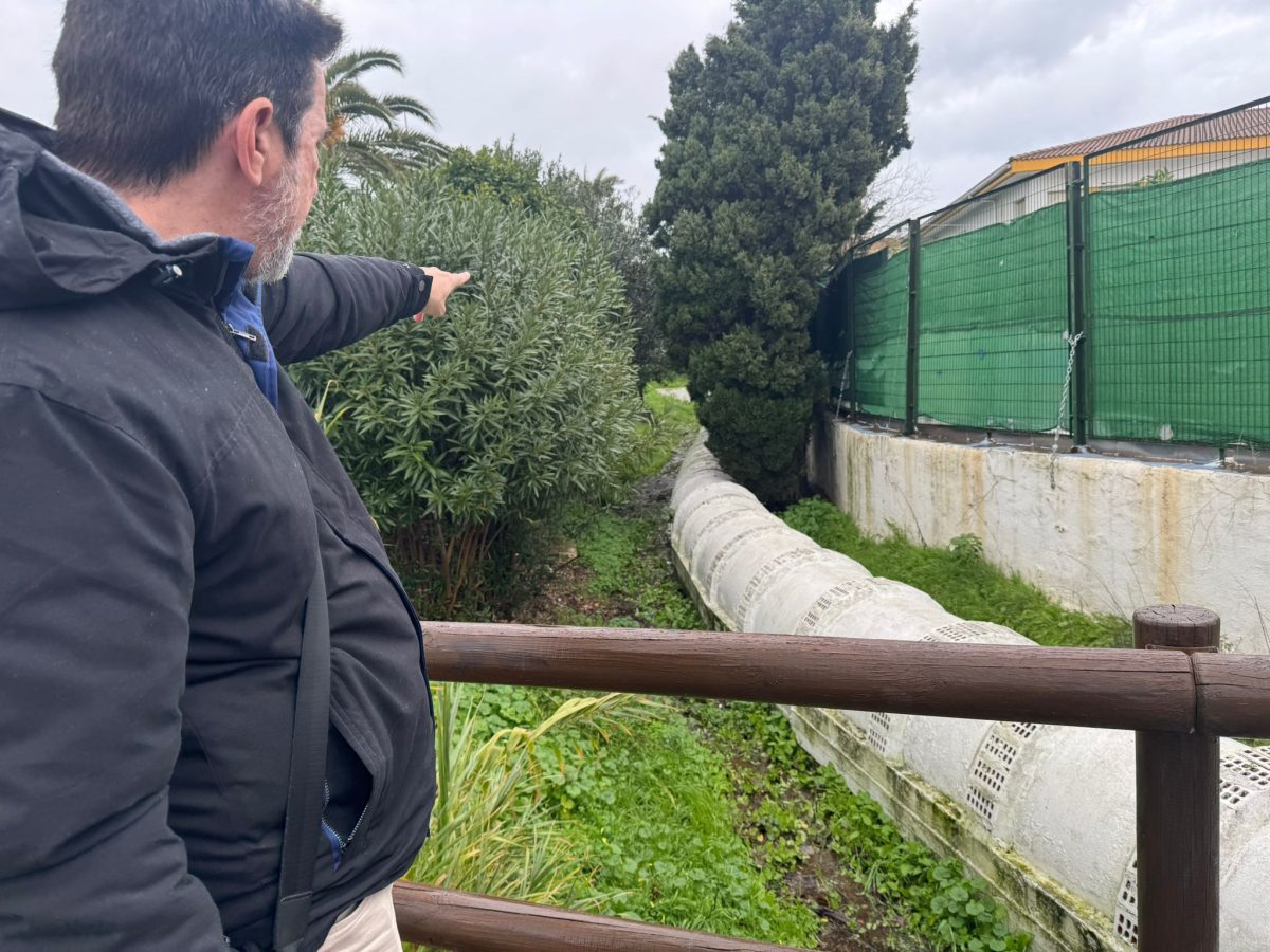 Mijas revisa los colegios tras el temporal para garantizar la seguridad del alumnado - Temporal febrero colegios temporal