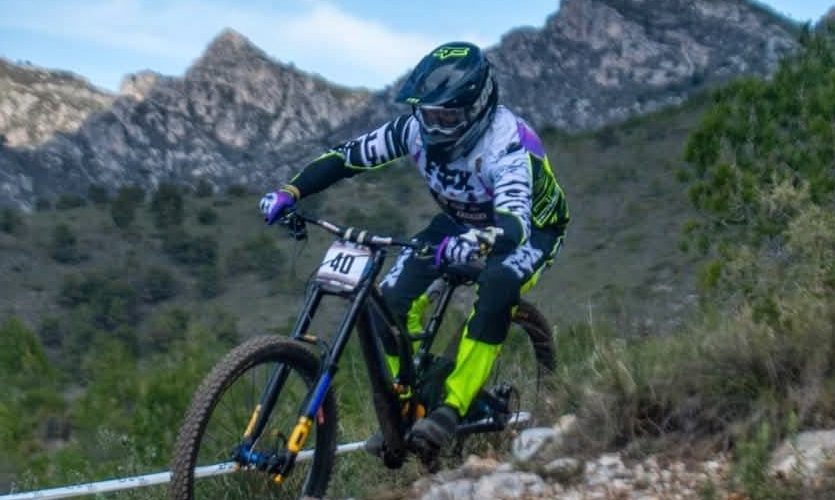 El ojeneto Pablo Cerván Peral, subcampeón de Andalucía de BTT Descenso 2026 - pablo peral ojen e1771352474797 pablo peral ojen