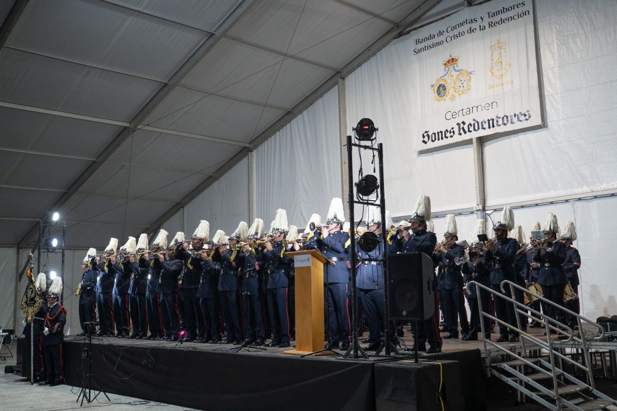 Benalmádena reúne a ocho bandas andaluzas en el certamen de música cofrade 'Sones Redentores' - Benalmadena Sones redentores Un momento del certamen