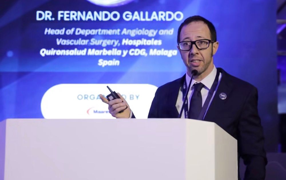 Fernando Gallardo, jefe de Cirugía Vascular de Quirónsalud Marbella y Campo de Gibraltar, ponente en el Gulf Aorta Summit 2026 - Fernando Gallardo Fernando Gallardo