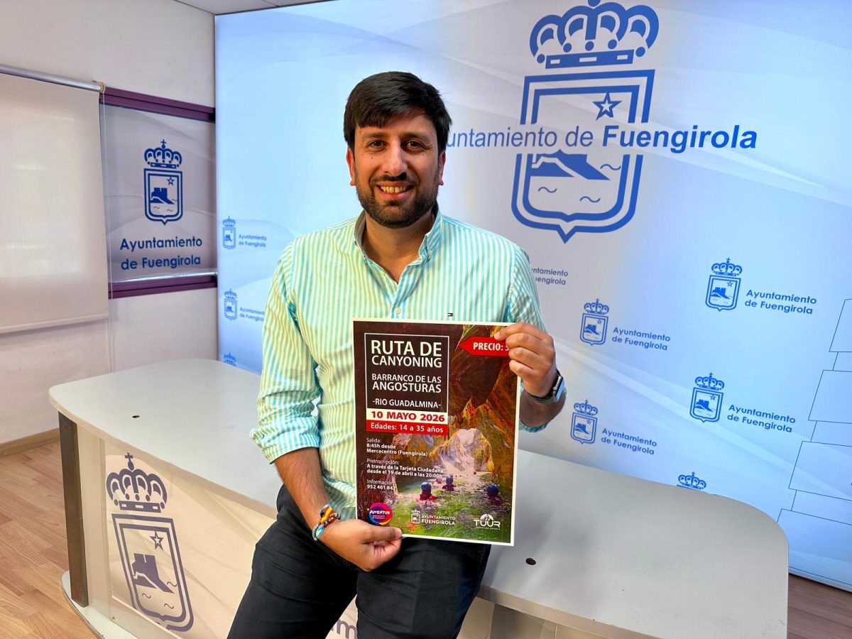 Fuengirola impulsa una experiencia de aventura para jóvenes en el río Guadalmina - Fuengirola Isaac Vargas Isaac Vargas, concejal de Juventud