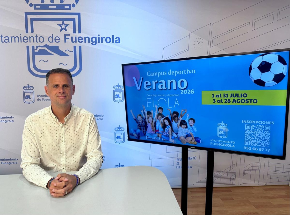 Abierto el plazo para el Campus Deportivo de Verano en Fuengirola - Fuengirola campus verano El concejal de Deportes, Julio Rodríguez