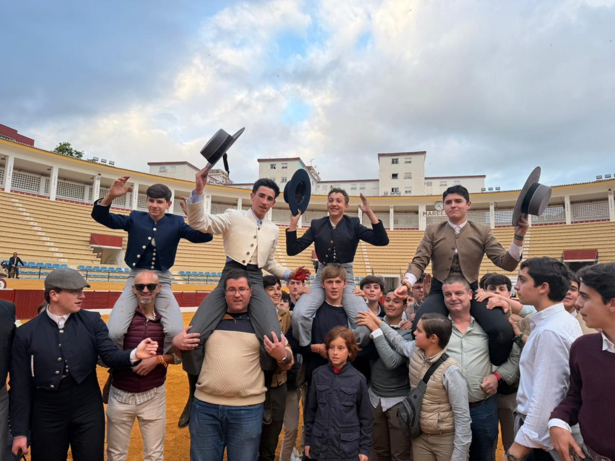 Buen nivel en el inicio del ciclo de becerradas en Marbella