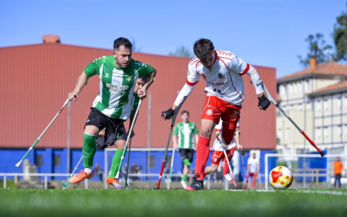 El esteponero Pedro Aragonés se proclama campeón de España de fútbol para amputados - Pedro Aragones ganador campeonato de futbol 1 Pedro Aragonés