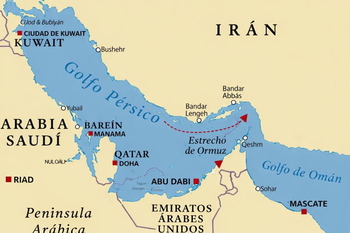 Trump da la orden de bloqueo en el Estrecho de Ormuz, una amenaza directa al suministro de petróleo y gas - estrecho ormuz mapa estrategico conflicto iran eeuu estrecho-ormuz-mapa-estrategico-conflicto-iran-eeuu