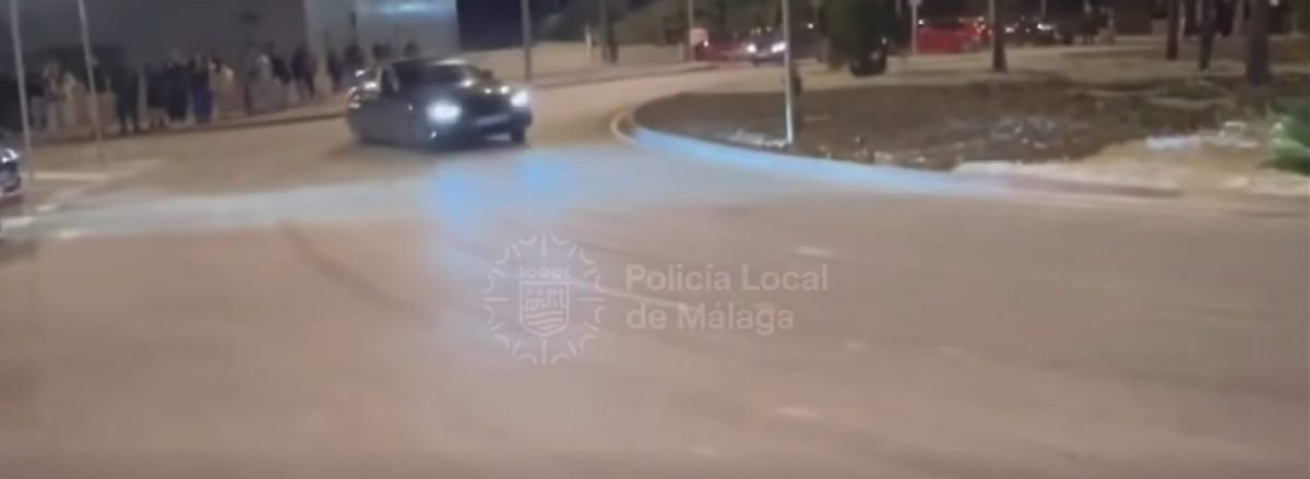 Nueva concentración ilegal de coches y motos en Málaga: 13 denunciados por conducción temeraria - quedada ilegal malaga coches quedada ilegal malaga coches