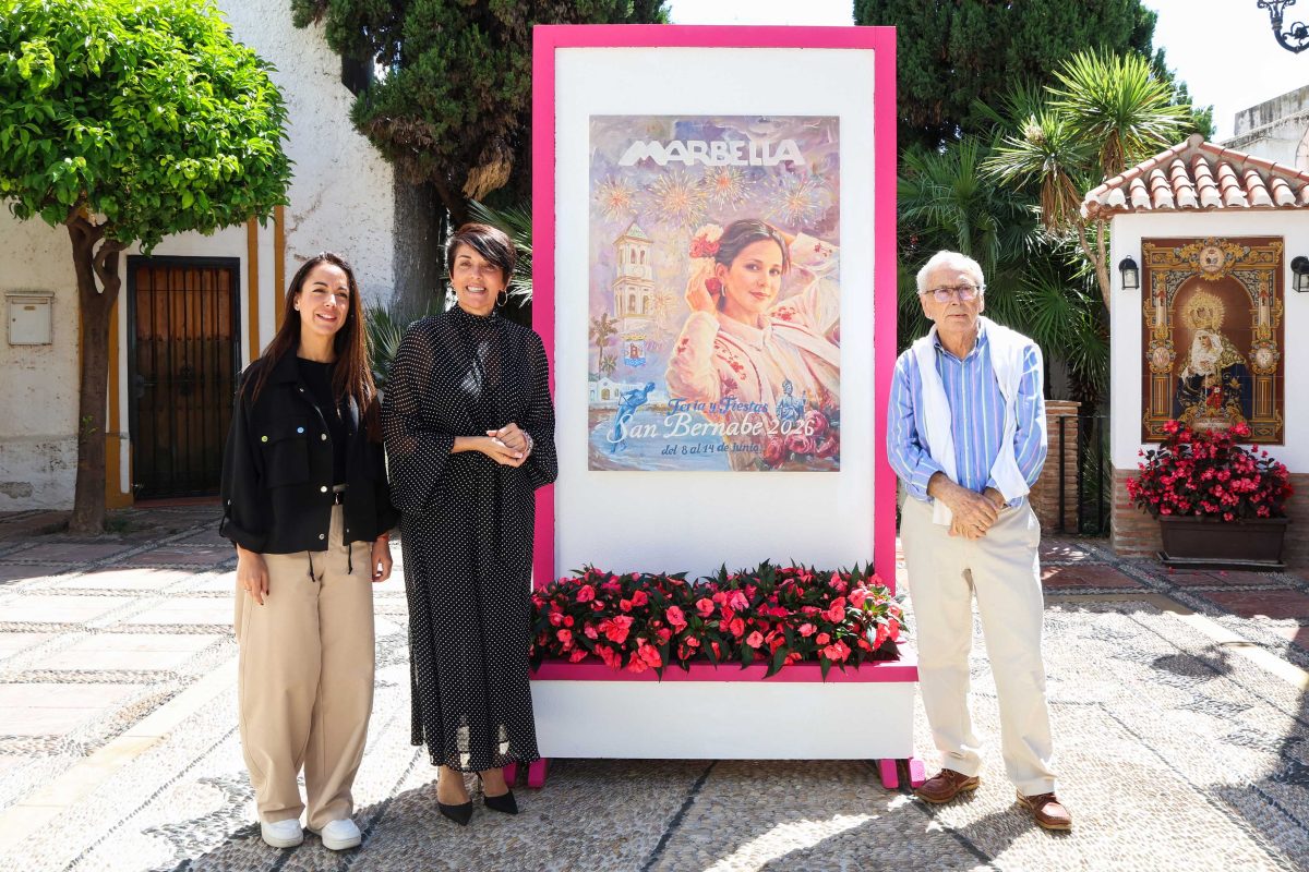 La Feria de San Bernabé 2026 de Marbella ya tiene cartel: Gerardo González firma la imagen oficial - Cartel Feria de San Bernabe 2026 Marbella Cartel Feria de San Bernabé 2026 Marbella