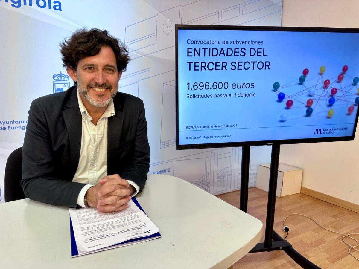 Fuengirola anima a las asociaciones sociales a optar a casi 1,7 millones en ayudas de la Diputación - Fuengirola subvenciones Las asociaciones de Fuengirola podrán acceder a subvenciones de hasta 40.000 euros