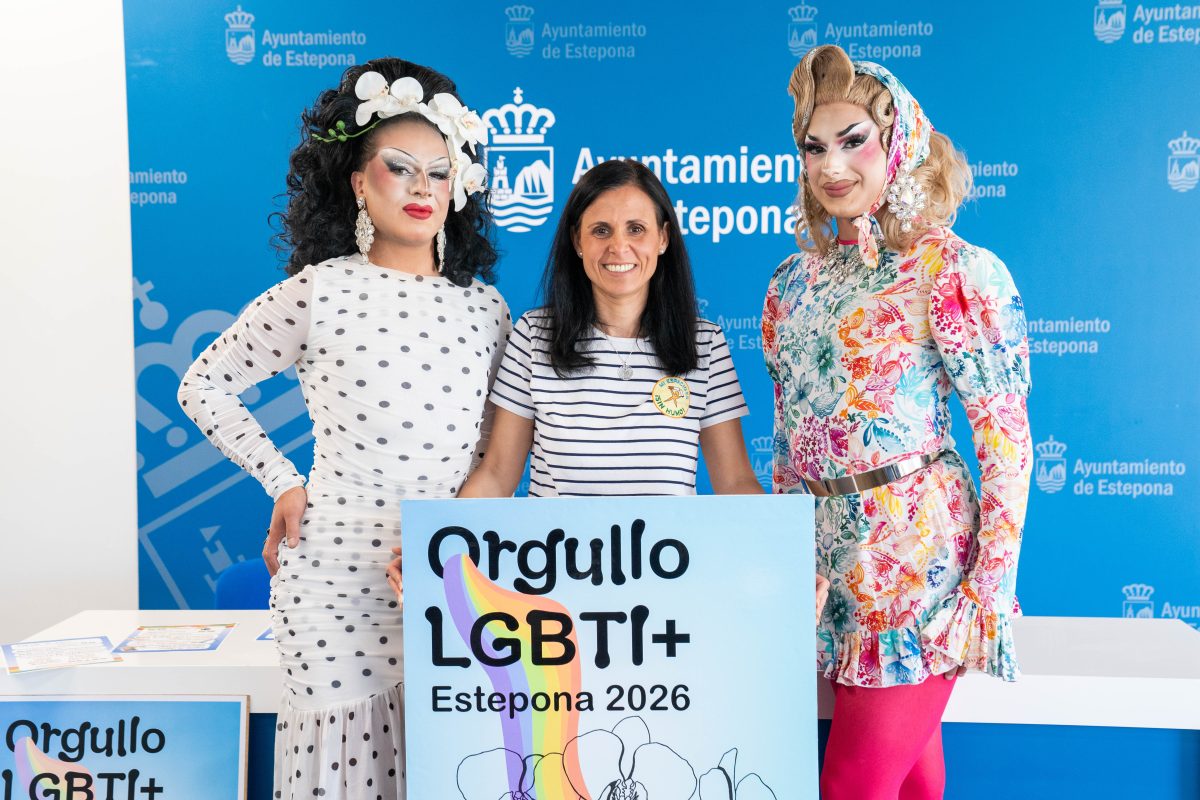 Orgullo LGTBIQ+ Estepona 2026: fecha, horarios y todas las actividades de la programación - PRESENTACION ACTIVIDADES ORGULLO 2026 BAJA FOTOS CAMACHA Y DEVORA MAN 29 05 26 8 PRESENTACIÓN ACTIVIDADES ORGULLO 2026 (BAJA) (FOTOS CAMACHA Y DEVORA MAN) 29-05-26-8